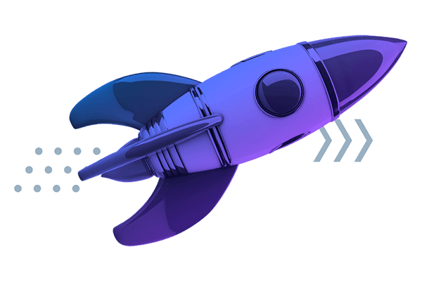 rocket ship graphic