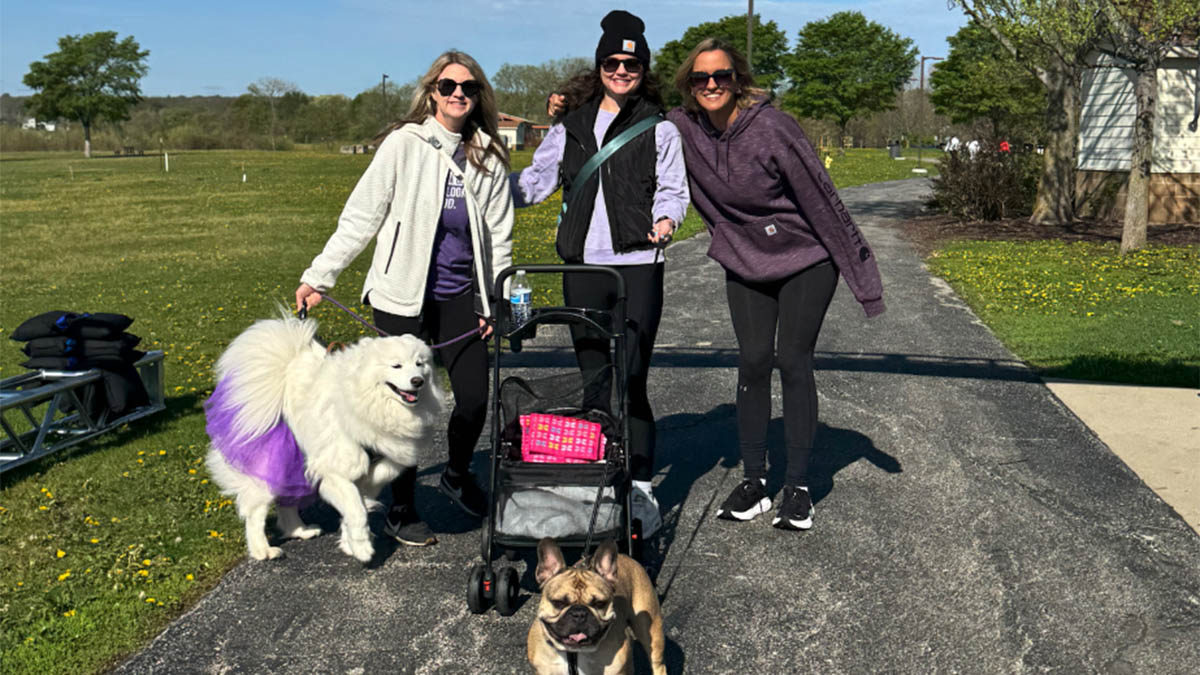 Strategic America associates participating in the PanCan Walk
